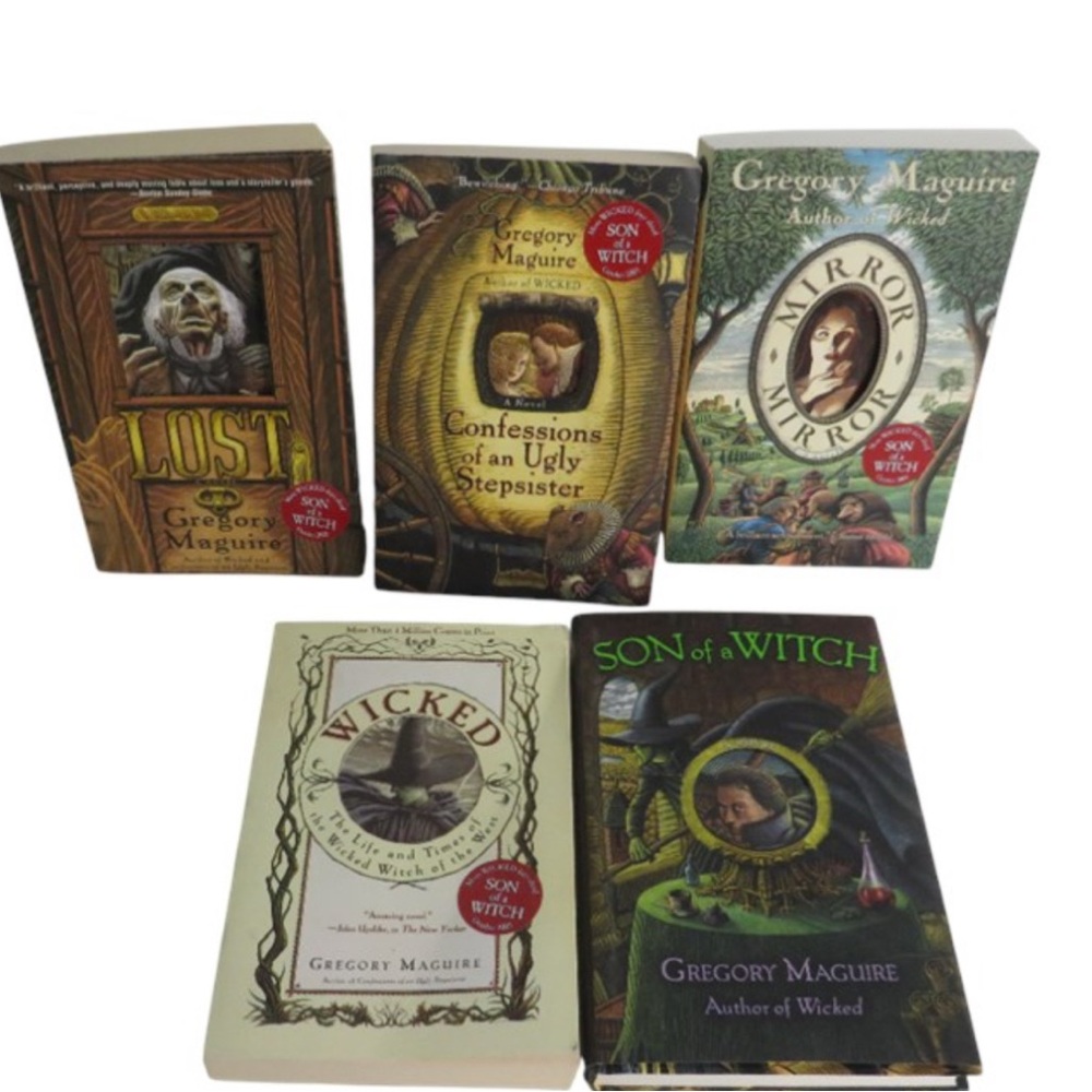 WICKED Book & Various Gregory Maguire Titles Book Lot: 5 books first edition